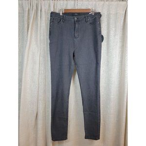 Nwt Dish performance Denim skinny Jeans black volcanic size‎ 34